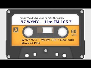 WYNY 97 - WLTW LiteFM 106.7 New York - March 1984