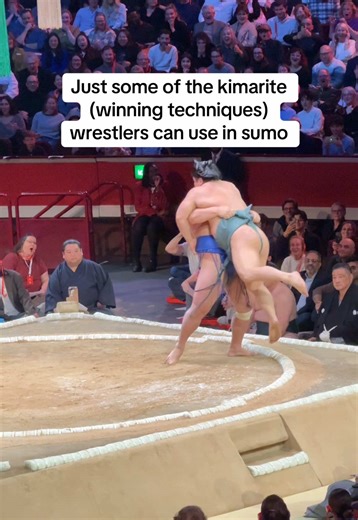 Kimarite and Sumo Wrestling at Royal Albert Hall