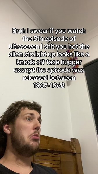 Warning language #fyp #alien #xenomorph #facehugger #tokusatsu #ultraman #ultraseven