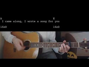 Coldplay - Yellow EASY Guitar Tutorial