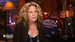 The daughter of legendary drummer Levon Helm, Amy Helm grew up in Woodstock, New York with a front row seat to music history. Long a collaborator, she's broken out on her own in recent years with her third solo album released last month. | CBS Mornings