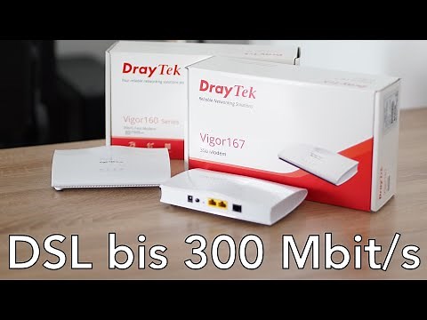DrayTek Vigor167 - Supervectoring Modem mit DrayOS 5.1 im Test
