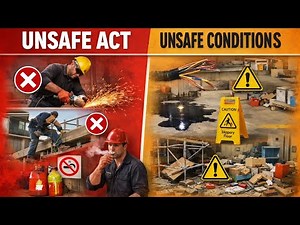 Unsafe Act And Unsafe Conditions Explained In Hindi | Unsafe Act and Unsafe Condition