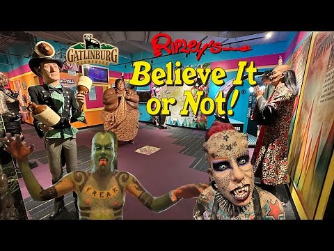 RIPLEY'S BELIEVE IT OR NOT MUSEUM Full Walkthrough Gatlinburg TN (Strange & Bizarre)