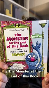 The Monster at the End of this Book is one of the greatest kids’ books of all time. I am willing to die on this hill. Happy 50th book birthday Grover and Sesame Street! | Jarrett J. Krosoczka