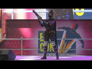 Cosplay based on Apex Legends Wraith / Comic con Epic con 2021 /
