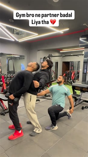 Ankit bansal on Instagram: "Gaddari karbo gym partner … 🤐 #gym #motivation #gymlife #trending #reels"