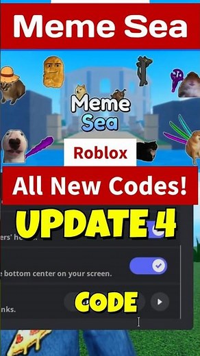 New Codes for Meme Sea Roblox - Meme Sea Codes - All working Codes!