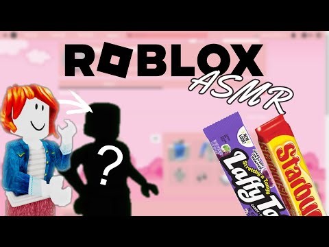 Roblox ASMR | Customizing My Roblox Avatar + Eating Sounds
