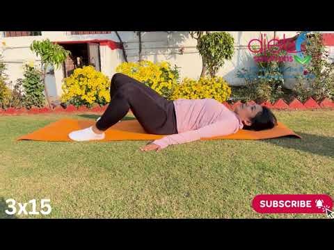 2 Minutes simple home workout!