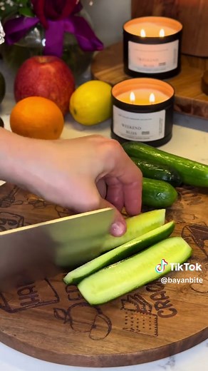 Chilled Purple Cabbage Salad 🥗💜 A super simple, healthy, and refreshing salad! Crisp purple cabbage, carrots, and cucumber tossed in a flavorful garlicky chili dressing with sesame and soy. Perfect as a light lunch, side dish, or anytime you crave something fresh. ⸻ My favorite tools & products are in the link in my bio 👆 Ingredients (Serves 2–3) Salad: \t•\t1/2 small purple cabbage, shredded \t•\t4 large carrots, julienned \t•\t4 cucumbers, sliced (half moons or sticks) \t•\tPinch of salt Dr