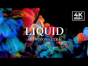 Liquid Focus – Abstract Flow in 4K for Focus & Meditation
