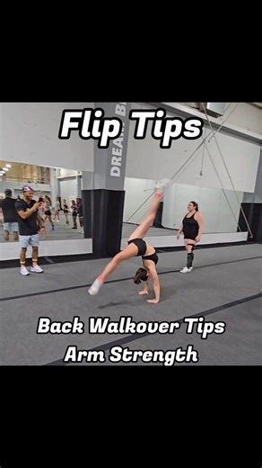 Want to be confident with your back walkover? The more you do, the more you can do. Here are a few drills to help build your arm strength. Strong bodies make flipping bodies. Catch you on the flip side! . . . #misterflip #fliptips #training #walkover #cheer | Mister Flip