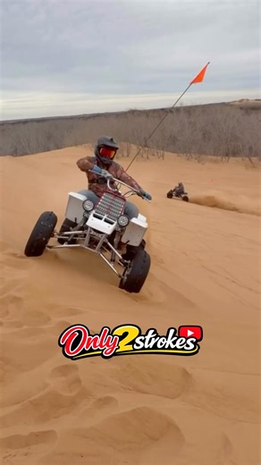 Banshee Crab Walk In Deep Sand! #Banshee #2Stroke #SandDunes