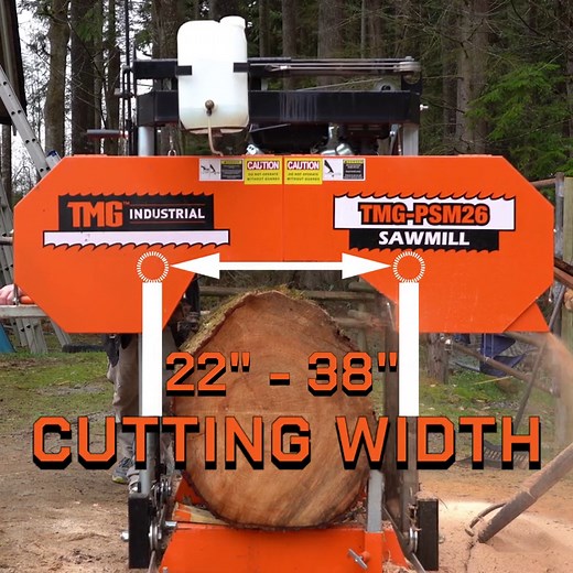 Portable Sawmills designed for precise and efficient log cutting, perfect for woodworking projects.