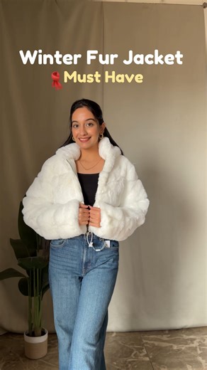Palak Soni on Instagram: "Comment for links or share this reel with me to get direct link in inbox . . . . . . Fur jacket, safari jackert , fut coat , coat , trench coat , overcoat, puffer hacket , bomber jacket , must have , winter essentials, fall outfits, winter wear , winters , ootd , myntra , myntra find , womens wear , viral , womens fashion , affordable, affordable finds , winter outfit idea , Pinteresty , sweater , cardigan , leather jacket , winter jacket haul , trending now , reels Ins