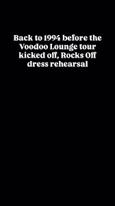 stonesdata ‘Rocks Off’ dress rehearsal, 1994 From Stones Tour ‘94: Final Rehearsal (RFK Stadium, Washington D.C., July 31, 1994, the day before the kickoff show of the Voodoo Lounge tour) This isn’t just a run-through-it’s the Stones warming up a stadium like it owes them money. Pulled from the final dress rehearsal at RFK, this version of ‘Rocks Off’ catches the band in that delicious in-between zone: no audience pressure, no spectacle overload, just five veterans shaking the rust off and locki