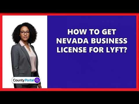 How To Get Nevada Business License For LYFT?