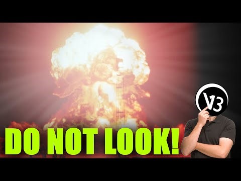 What does a nuclear flash feel like?