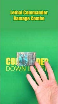 SUPERSIZE your commander for a lethal hit! ☠️ Combo of the Day #mtg #edh #mtgcommander