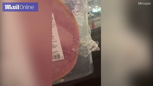 Child ill after eating Sainsbury's ham crawling with maggots