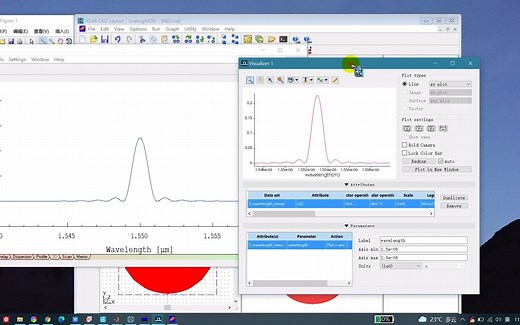 FBG光纤光栅光谱仿真
