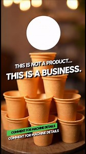 Edible cup making machine #machine #business #foodbusiness #smallbusiness | Ideafactoryhub