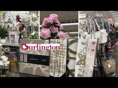 BURLINGTON SHOP WITH ME 🛍️ Women’s Handbags, Wallets & Home Decor on a Budget