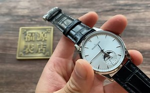 积家月相大师白面，9015机芯改925机芯