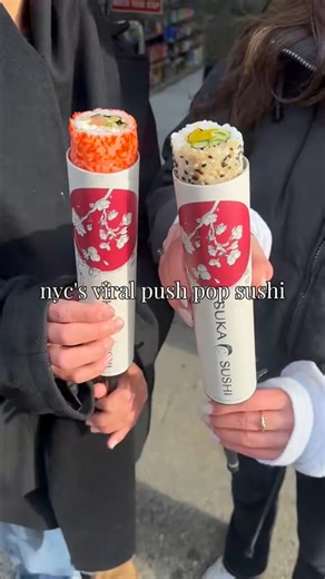 This is the only place you can get push-pop sushi - and everyone’s talking about it. 📍Suka Sushi | Food52