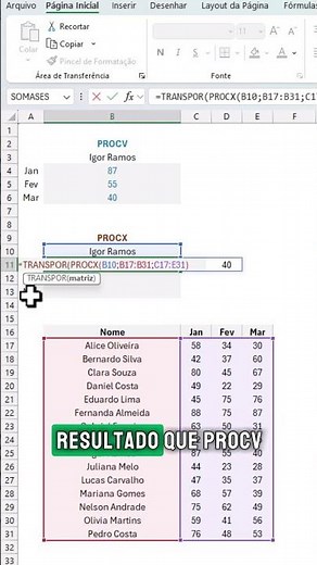Qual função é melhor? PROCV ou PROCX? #procv #exceltutorial