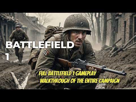 FULL Battlefield 1 Gameplay Walkthrough of the Entire Campaign