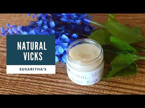 Homemade vicks using 3 natural ingredients