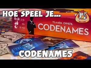 Hoe speel je... Codenames - White Goblin Games