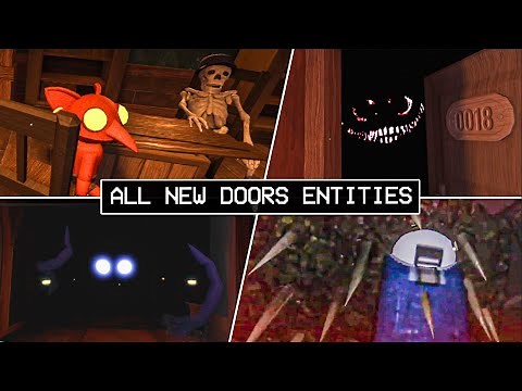 All NEW ENTITIES in Hotel Update - Doors [Roblox]