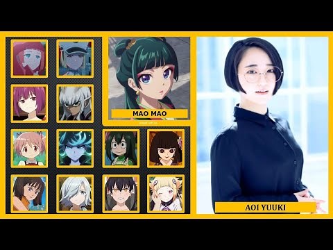 The Apothecary Diaries Season2 Voice Actors and their Characters #theapothecarydairies #voiceactors