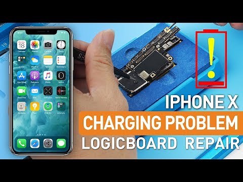iPhone X Charging Problem Fix Repair-Logicboard Repair -Typical Method