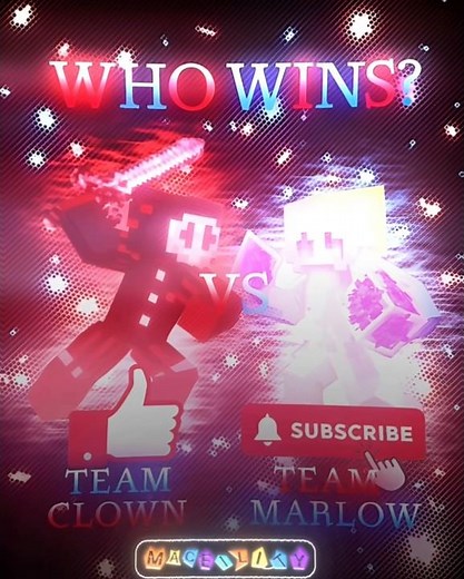 Which Minecraft Team WINS? 🤔 | Unstable smp | #wemmbu #flamefrags #edit #fypシ #shorts #trending