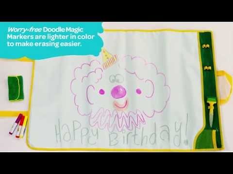 Crayola® Doodle Magic Color Mat Demo