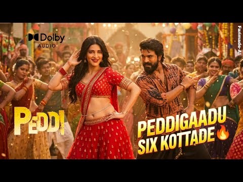 Peddigaadu Six Kottade AI Song | Fan Made | Ram Charan | Shruti Haasan | Peddi Movie