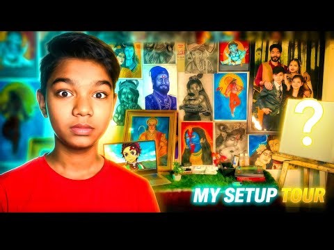 My Drawing Setup Tour 2026 🔥 Artist Setup Tour | Budget Setup for YouTube & Drawing