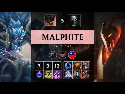 Malphite Top vs Urgot - TW Grandmaster Patch 25.20