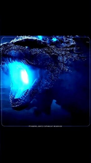 Blue Godzilla Minus Zero edit | Toho | Godzilla 4k edit