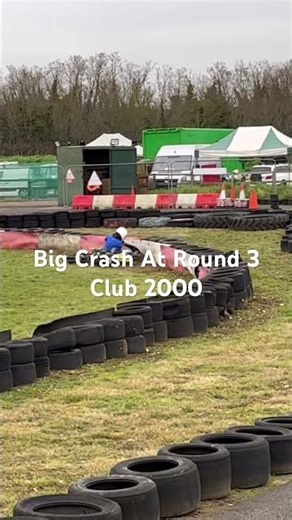 Big Crash At Round 3 Club 2000 😱 #foryou #shorts #viral #viralvideo #crash #automobile #racing