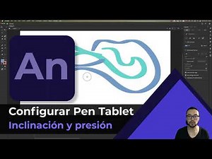 Cómo configurar la tableta digitalizadora (pen tablet) para Animate CC - Presión e inclinación
