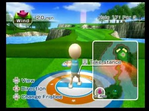 Wii Sports Resort- Frisbee Golf: Classic C