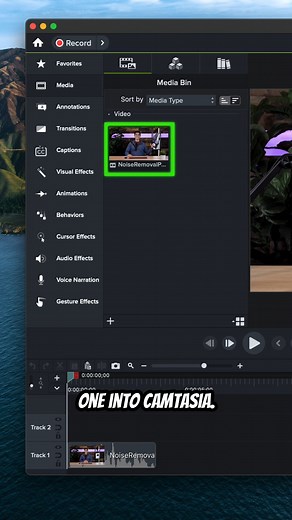 What if background noise didn't matter in your video recordings...