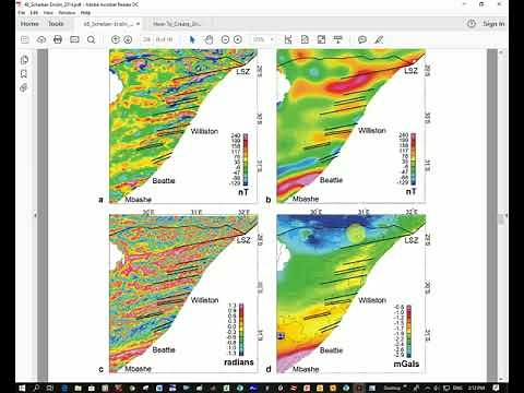 Geosoft - 0 How to go about interpreting magnetic data