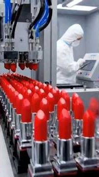 How Lipstick Is Really Made #satisfying #howitsmade #shorts
