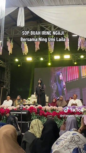 Sop Buah Irine Ngaji Bersama Ning Umi Laila
